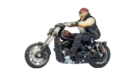Noch 10903 - H0 - Chopper mit Rocker, fahrend